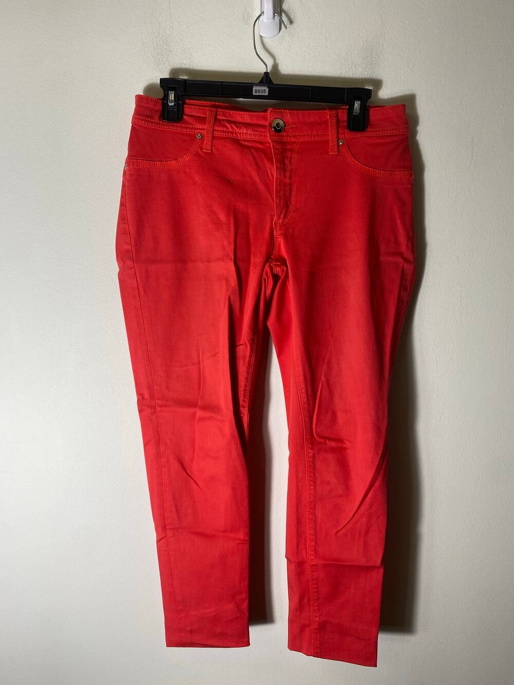 DL1961 Red Denim Emma Leggings Sz 30